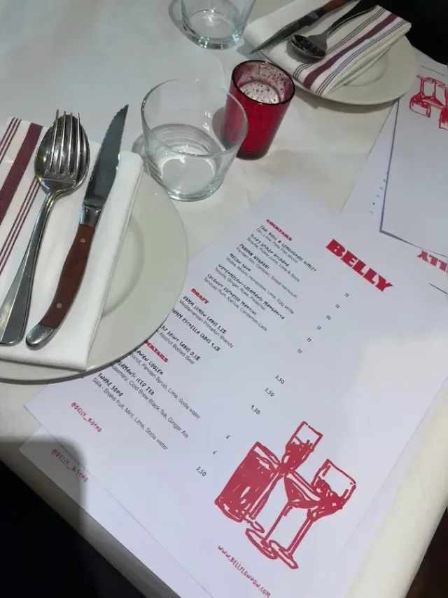 BookNoFees: Restorāns – Belly – London – Vēders, foto 3