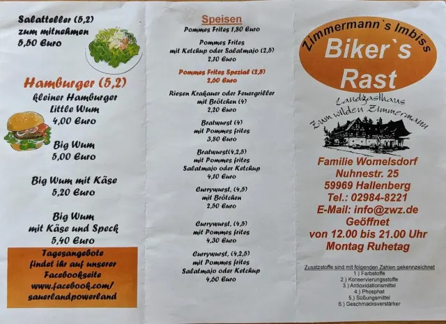 BookNoFees: Restorāns – Landgasthaus Zum wilden Zimmermann – Hallenberg – Lauku viesnīca „Zum wilden Zimmermann”, foto 2