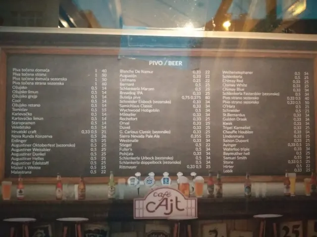 BookNoFees: Kafejnīca – Cafe Cajt – Zagreb – Kafejnīca „Cajt“, foto 2