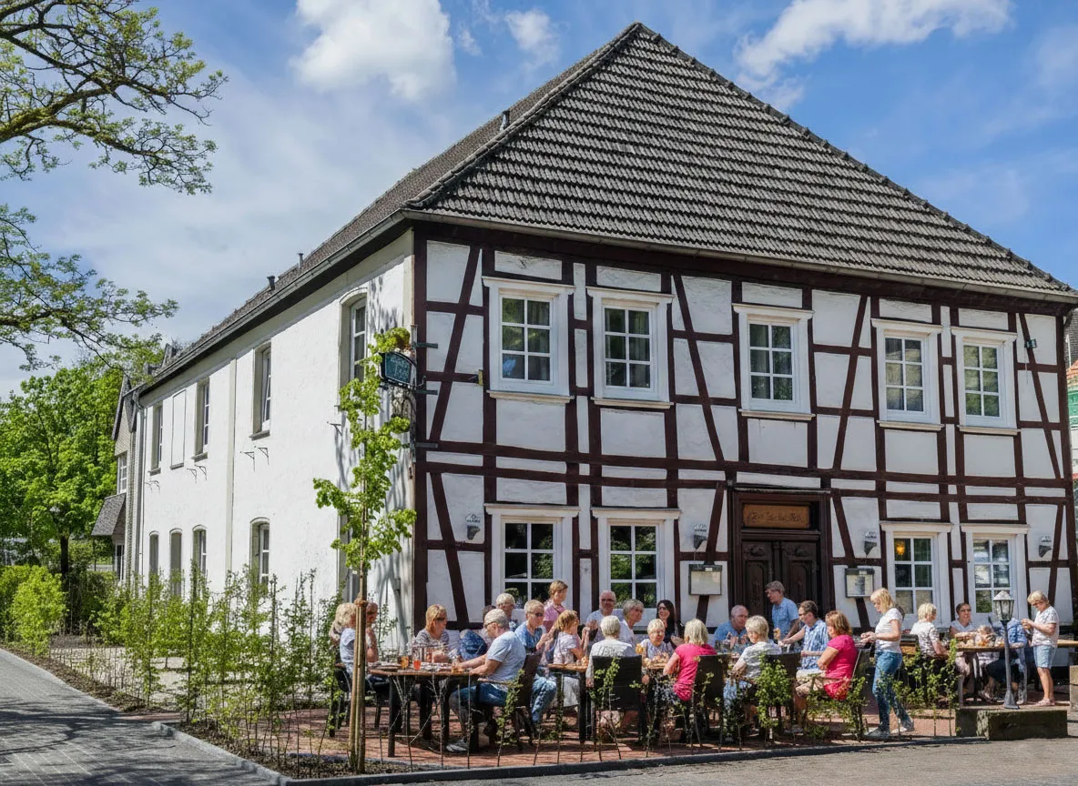 BookNoFees: Restorāns – Gasthaus Alte Post – Ense – Viesnīca „Alte Post“, foto 1