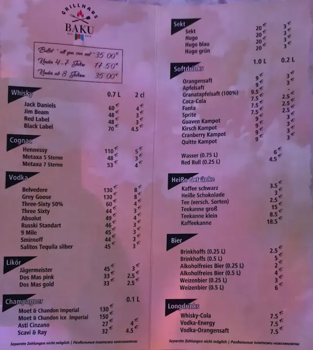 BookNoFees: Restorāns – Restaurant Baku Grillhaus – Erwitte – Restorāns „Baku Grillhaus“, foto 2