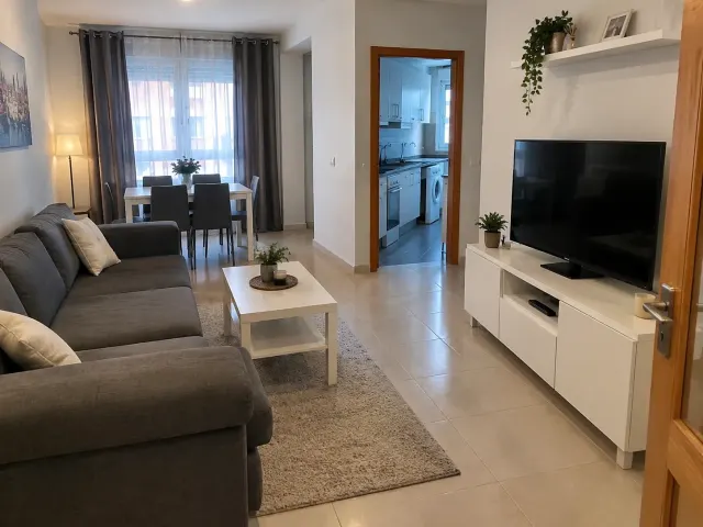 BookNoFees: Plašs un kluss dzīvoklis ar trim guļamistabām – Madrid
