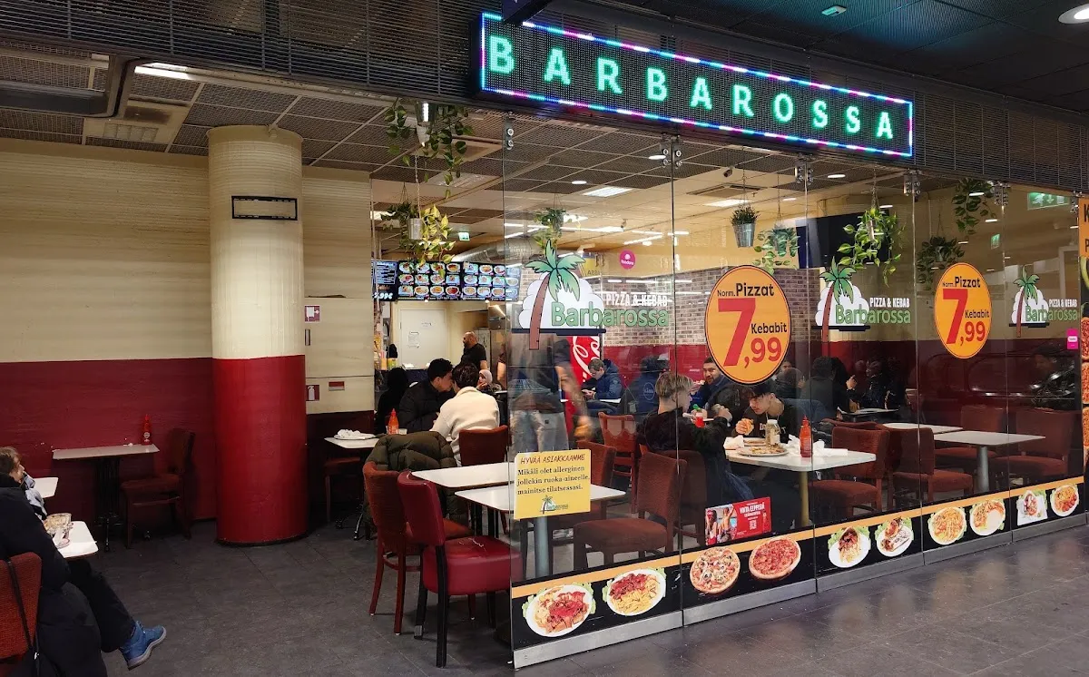 BookNoFees: Restorāns – Barbarossa Pizza & Kebab – Helsinki – „Barbarossa Pizza & Kebab“, foto 1