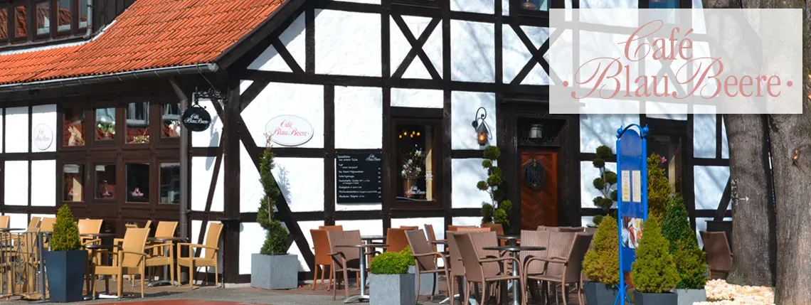 BookNoFees: Kafejnīca – Café Blaubeere – Bad Sassendorf – Kafejnīca „Blaubeere“, foto 1