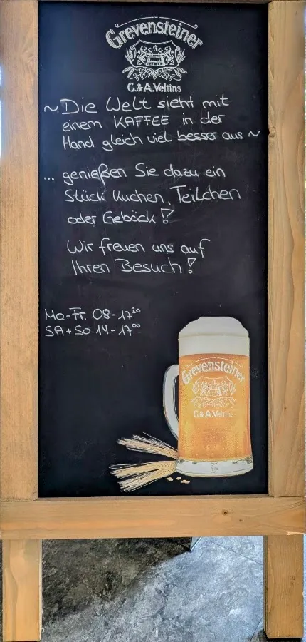 BookNoFees: Restorāns – Café am Rothaarsteig – Brilon – Kafejnīca „Café am Rothaarsteig”, foto 2