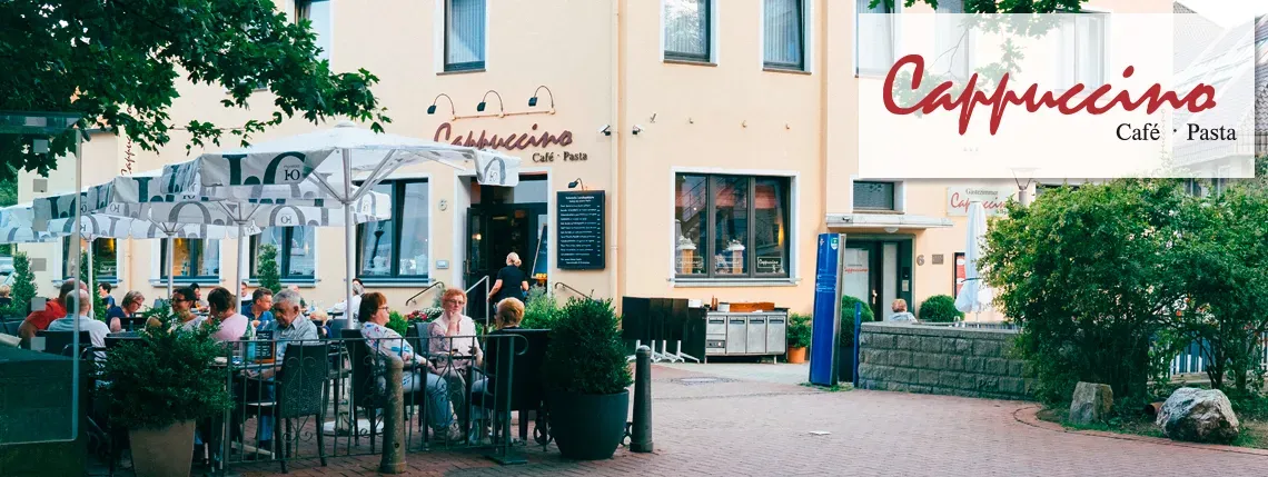 BookNoFees: Restorāns – Café und Pastahaus Cappuccino – Bad Sassendorf – Kafejnīca un pastas restorāns „Cappuccino“, foto 1