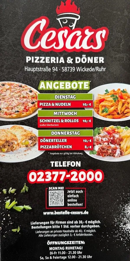 BookNoFees: Restorāns – Césars Grill & Snackbar – Wickede – Césars Grill & Snackbar, foto 2