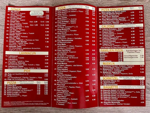 BookNoFees: Restorāns – Istanbul Döner & Pizza Haus – Marsberg – Stambulas Döner & Pizza Haus, foto 2