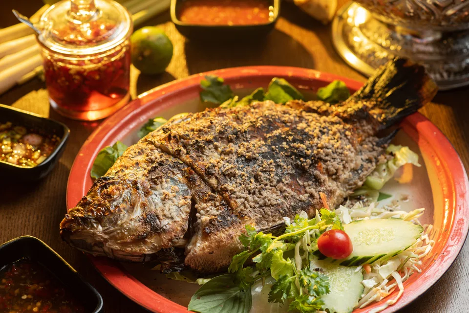 BookNoFees: Piemēra fotoattēls: Grilēta zivs